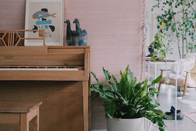 Home Piano Teaching Space